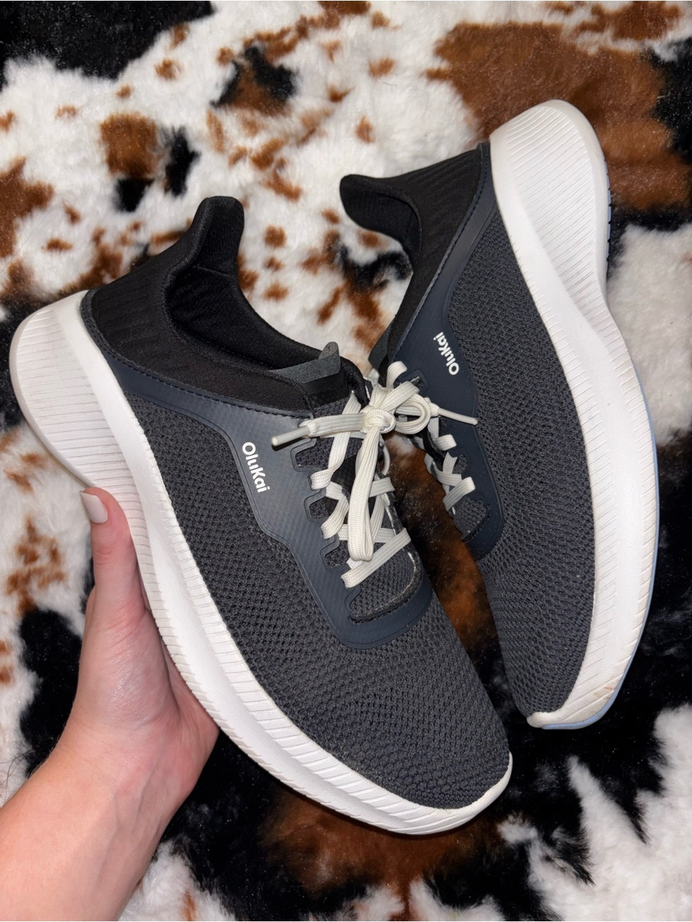 OluKai Navy Tennis Shoes